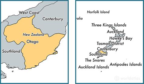 Map Of Central Otago