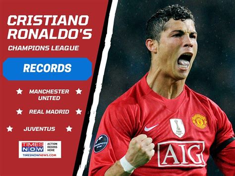 Ronaldo UCL all stats records | Cristiano Ronaldo UEFA Champions League records stats Manchester ...