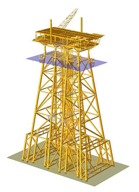 Conceptual Design for Repair of Large Jacket Platform — OffshoreTech, LLC