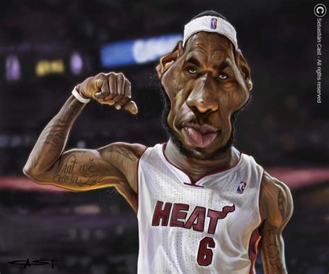 caricat-lebron-james-final.jpg (850×707) | Celebrity caricatures ...