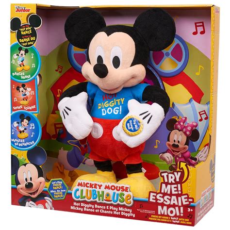 Toys & Games Mickey Mouse 12336 Clubhouse Hot Diggity Dance & Play ...