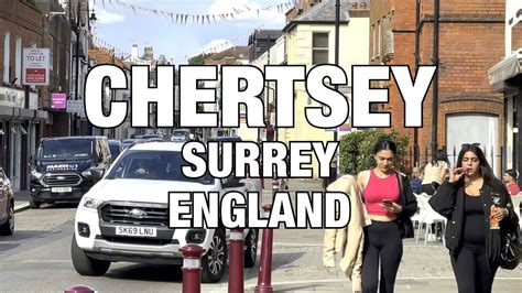 Chertsey Street View, Surrey, UK, England 🇬🇧, 4K HDR - YouTube