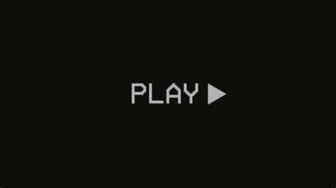 VHS Play Button Looped Overlay, Motion Graphics | VideoHive