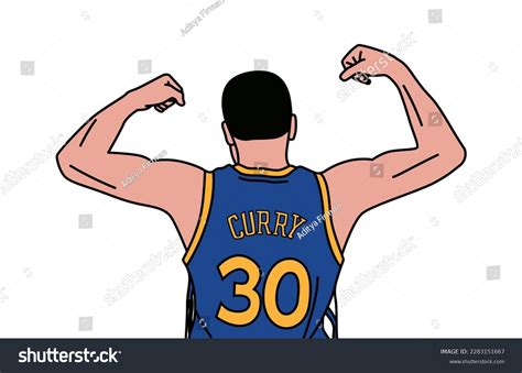 Stephen Curry Celebration Strong Hand Cartoon Stock Vector (Royalty Free) 2283151667 | Shutterstock