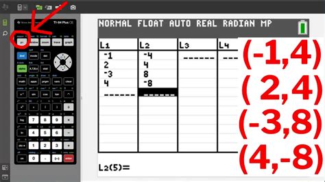 How To Graph X Y 2 On Ti 84 Plus Ce