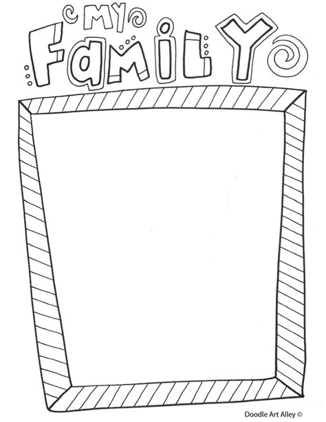 Family Reunion Coloring pages | Family activities preschool, Preschool ...