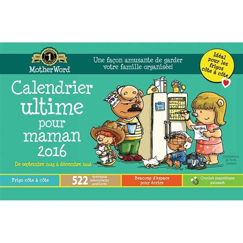 MotherWord® Family Fridge Calendar (2023)