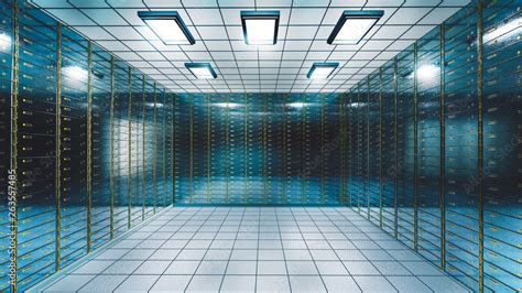 Inside view of a bank vault. 3D Rendering Stock Illustration | Adobe Stock