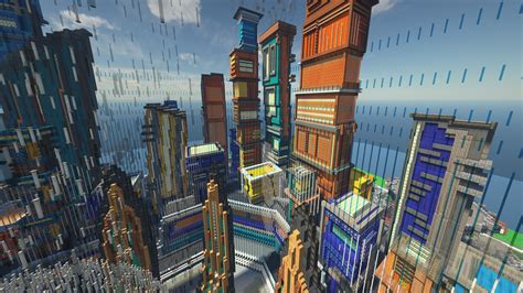 Futuristic City Minecraft Map