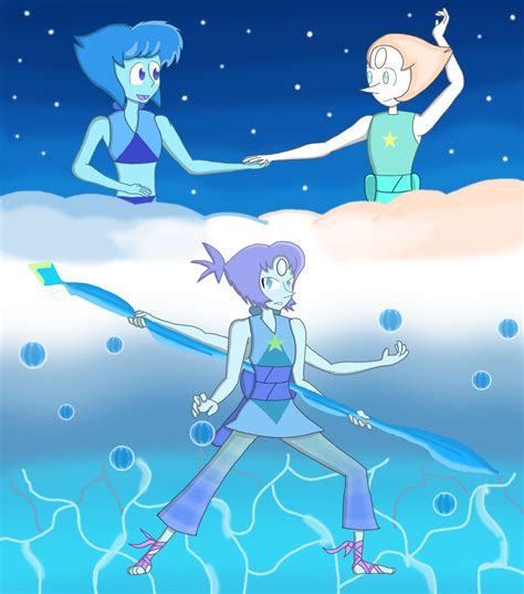 Pearl and Lapis Lazuli Fusion by Mrcrab on Newgrounds