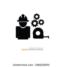 Vector Illustration Logo Icon Field Construction Stock Vector (Royalty ...