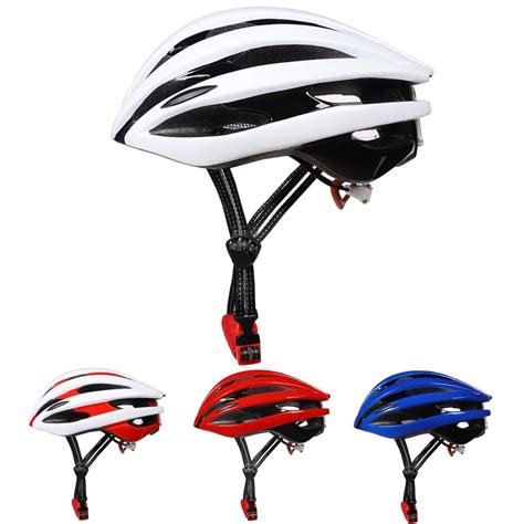 LED Lights Helmet Integrally molded Cycling Helmet Outdoor Sports Road Mountain MTB Bike Helmet ...