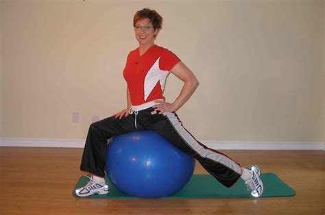 List of Exercise Ball Stretches