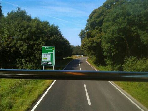 A6 road in Derbyshire heading towards Buxton