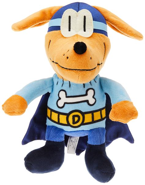 Buy MerryMakers Dog Man Bark Knight Plush Toy, 9-Inch, from Dav Pilkey's Dog Man Book Series ...