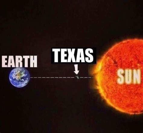 This Explains the TX Summer Heat | Funny pictures, Texas humor, Texas weather