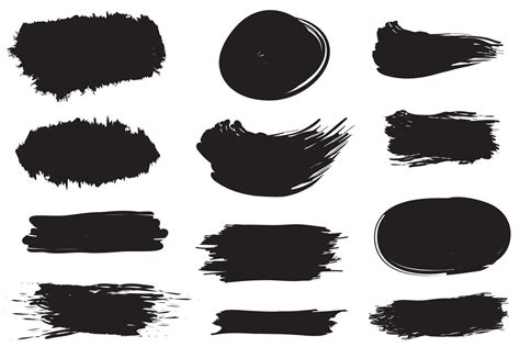 Brush Shape Vector Art, Icons, and Graphics for Free Download