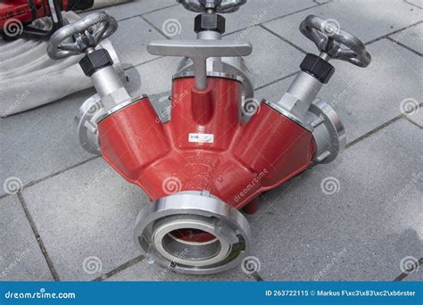 View into a Fire Department Equipment Stock Image - Image of ...