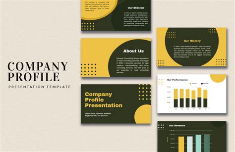 Startup Company Profile Presentation Template - Edit Online & Download Example | Template.net