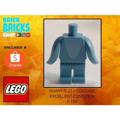 LEGO® SHARK SUIT GUY COSTUME ( AUTHENTIC ) | Shopee Philippines