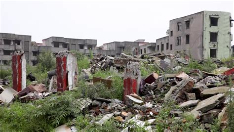 Ruins of the Earthquake in Sichuan, China image - Free stock photo ...