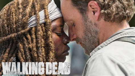 Rick and Michonne's First Kiss | The Walking Dead Classic Scene - YouTube