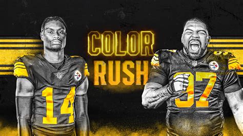 Steelers to wear Color Rush uniforms this week