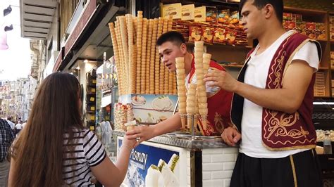 Crazy Turkish Ice Cream Man in Istanbul🍦 - YouTube