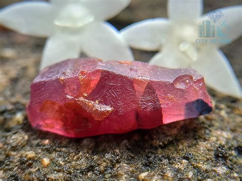 Natural Ruby Crystal from Kolonna Mining, Sri Lanka - Corundum Crystal