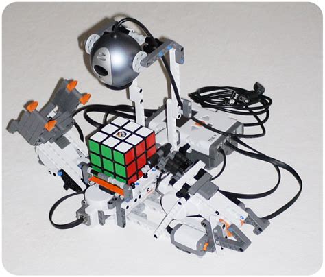 The first NXT LEGO Rubik's cube solver | Danny's LAB