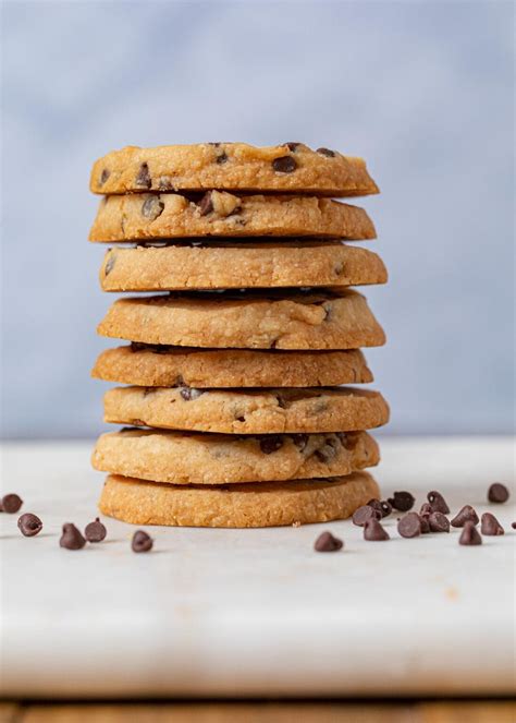 Chocolate Chip Shortbread Cookies Recipe - Dinner, then Dessert