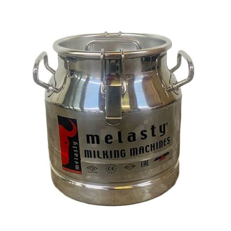 Wide Version 10Lt bucket W/Lid 10 Lt/2.64 Gal Stainless Steel