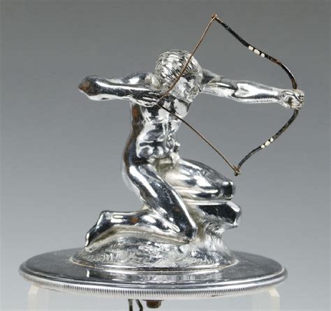 1931 PIERCE ARROW HOOD ORNAMENT - Aug 26, 2018 | Thomaston Place Auction Galleries in ME