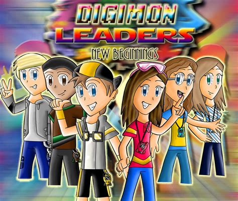 .:Digimon Leaders- New Beginnings Album Front:. by RockinRayus on DeviantArt