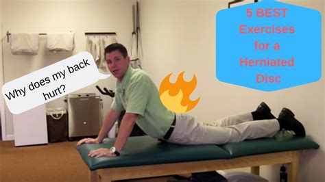 Try this Herniated Disc Exercise Program to Decrease Back Pain - YouTube