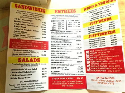 Steak Express Menu, Menu for Steak Express, Owens Cross Roads, Huntsville - Urbanspoon/Zomato