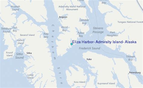 Eliza Harbor, Admiralty Island, Alaska Tide Station Location Guide