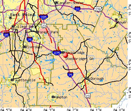 Stockbridge, Georgia (GA 30281) profile: population, maps, real estate, averages, homes ...