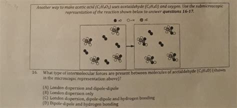 Solved Another way to make acetic acid (C2H4O2) uses | Chegg.com