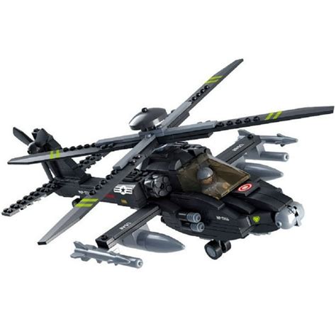 OliaDesign? Black Hawk Helicopter toy 293 Pieces Building Blocks Set - Walmart.com - Walmart.com