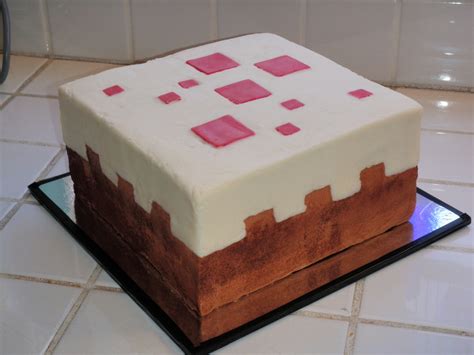 Minecraft Cake Block Cake - CakeCentral.com