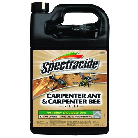 Spectracide 1 Gal. Ready-to-Use Carpenter Ant and Carpenter Bee Killer-HG-95850 - The Home Depot