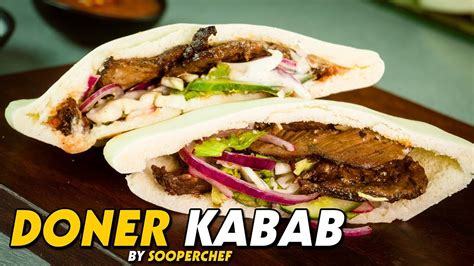 Doner Kebab Recipe | Turkish Doner Kebab | Beef Recipes | Turkish Food | SooperChef - YouTube