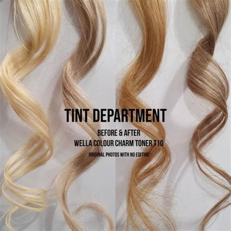 Before & After - Wella Colour Charm Permanent Toner