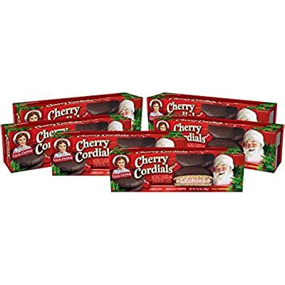 Little Debbie Cherry Cordials - 6 Boxes, 48 Individually Wrapped ...