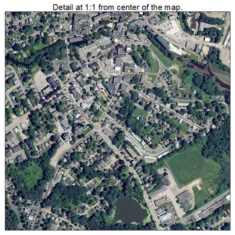 Aerial Photography Map of Amesbury, MA Massachusetts