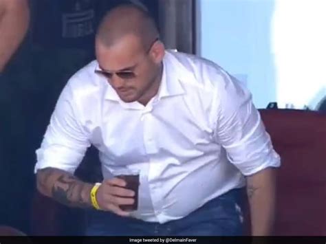 Footballer Wesley Sneijder Trolled For Dramatic Weight Gain Post ...