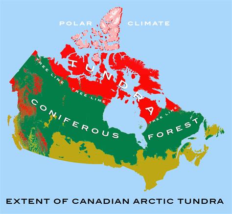 Permafrost Map Of Canada Canadian Arctic Tundra Wikipedia | secretmuseum