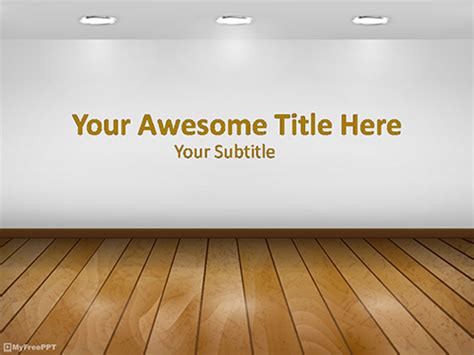 Free Gallery PowerPoint Template - Download Free PowerPoint PPT