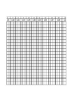 Athletics - High Jump Scoresheet Template by Mr B's PE | TpT